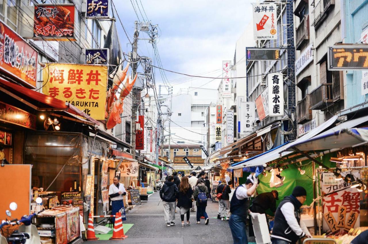 Dash Living Tsukiji Tokio Exterior foto
